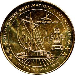 Monnaie de Paris Tourist Token - ANT XIIIème Bourse Numismatique and Collections