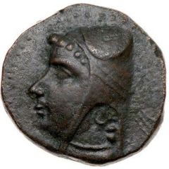 Dichalkon - Arsaces II Hecatompylos mint