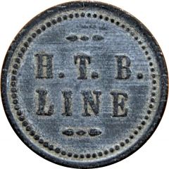 15 Cents - H. T. B. Line Beaver Falls, Pennsylvania
