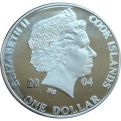 1 Dollar - Elizabeth II Mahatma Gandhi
