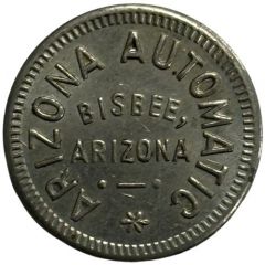 5 Cents - Arizona Automatic Bisbee, Arizona