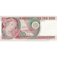 100 000 Lire Botticelli