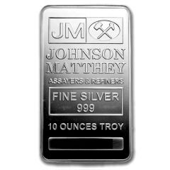 10 Ounces Silver - Johnson Matthey
