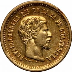 2 Pesos Rafael Carrera