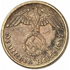 2 Reichspfennig Pattern