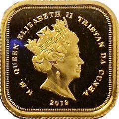 1/4 Sovereign - Elizabeth II Britania