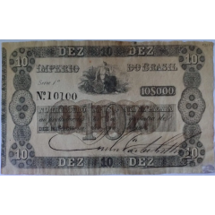 10 Mil Réis Thesouro Nacional, 4th print