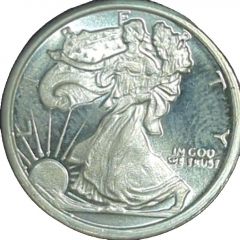1/4 Ounce - Highland Mint Walking Liberty