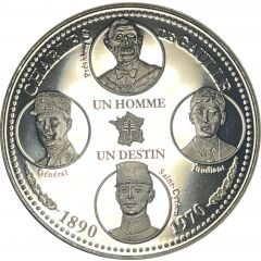 Jeton touristique - Ve République - Charles de Gaulle