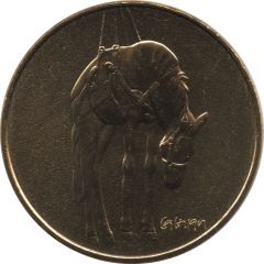 Monnaie de Paris Tourist Token - Maurizio Cattelan Novecento, 1997