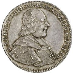 1/2 Thaler `1/2 Conventionsthaler` - Emerich Joseph of Breitbach-Bürresheim