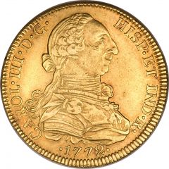 8 Escudos - Carlos III