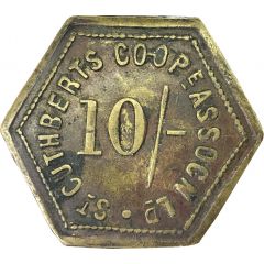 10 Shillings - St Cuthbert`s Co-operative Association