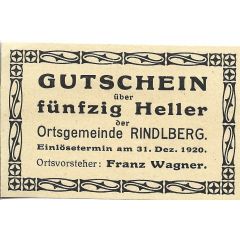 50 Heller Rindlberg