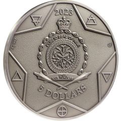 5 Dollars - Charles III Earth