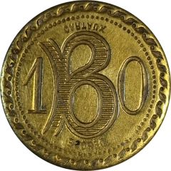 10 centimes - B