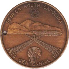 Token - Seneca Centennial Seneca, South Carolina