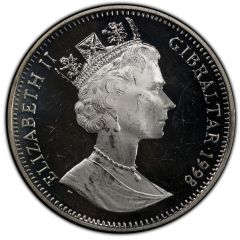 1 Crown - Elizabeth II Neandertal Man, Silver Proof
