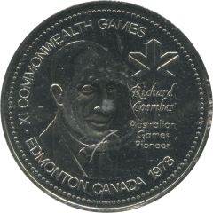 Medal - Commonwealth Games Edmonton Canada Kip Keino