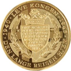 Medal - Long live the King The King`s Choice, 24k gold