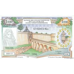 1 euro / 7 francs de Blaye