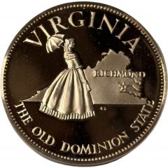 Medal - States of the Union Virginia