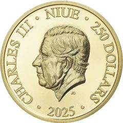 250 Dollars - Charles III Wels catfish