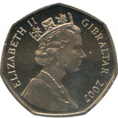 50 Pence - Elizabeth II Christmas