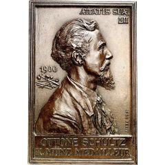 Otto Schulz Engravers self-portrait