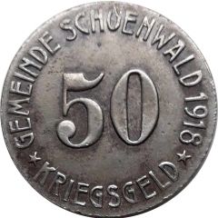 50 Pfennig - Schönwald