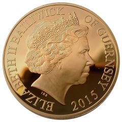 50 Pence - Elizabeth II Winston Churchill - in hat