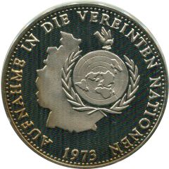 Medal - Deutschland 20 years of Germany in the United Nations