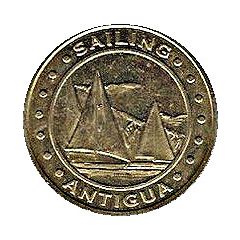 Token - Caribbean Mint Antigua - Sailing