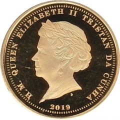1/2 Laurel - Elizabeth II 400th anniversary of the Laurel issue
