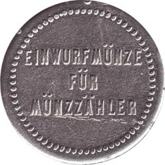 Token - Einwurfmünze für Münzzähler