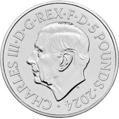 5 Pounds - Charles III Year of the Dragon
