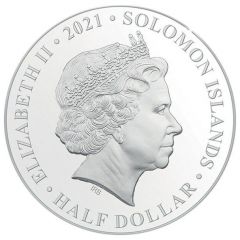 1/2 Dollar - Elizabeth II Platinum Jubilee