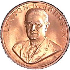 Medal - Inaugurated Lyndon B. Johnson, President of the United States