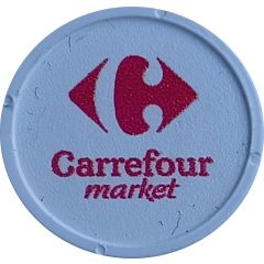 Jeton de chariot - Carrefour market QR code