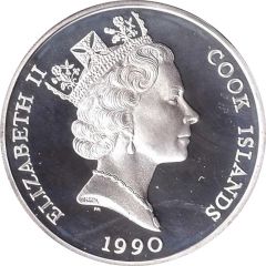 50 Dollars - Elizabeth II Bighorn sheep