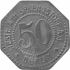 50 Pfennigs - Berlin Westf. Anh. Sprengstoff AG