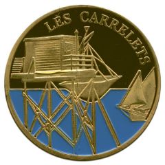 Jeton touristique - Souvenirs et Patrimoine - Les Carrelets