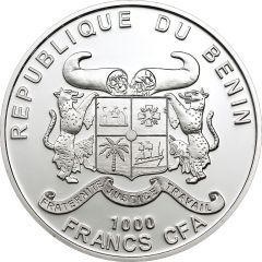 1000 Francs CFA Blue Dragon