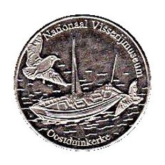 Belgian Heritage Collectors Coin - Oostduinkerke Nationaal Visserijmuseum