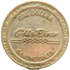 1 Dollar Gaming Token- Gila River Phoenix, Arizona