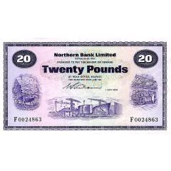 20 Pounds Northern Bank