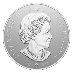 250 Dollars In the name of Elizabeth II, Silver Maple Leaf