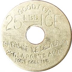 25 Lbs Ice - Riverside Ice Delivery Co.