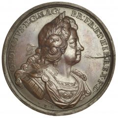 Medal - George I Battle of Sheriffmuir, bronze