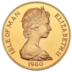 1 Crown - Elizabeth II Lake Placid Olympics, Gold Proof